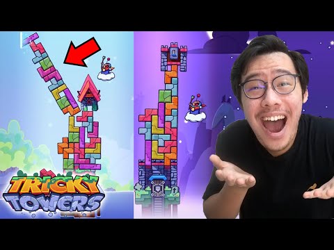 main TETRIS tapi ANEH BANGET BISA GINI!?! - Tricky Towers!
