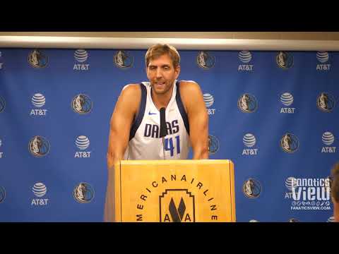 Dirk Nowitzki speaks on Luka Doncic & Dennis Smith Playing Together