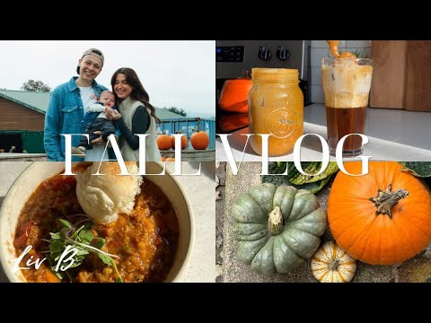 Fall is Here! meet our baby, cozy cooking, pumpkin patch & more!