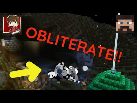 "OBLITERATE!!" Grian and SmallishBeans blow up xBCrafted (BOTH POVs) Hermitcraft Season 10