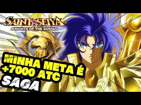 MOSTRANDO O MEU SAGA E MINHA META - SAINT SEIYA AWAKENING