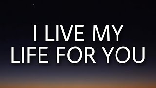 Firehouse - I Live My Life For You (Lyrics)