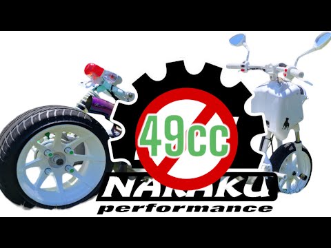 Wow! Great Mod.  90cc Naraku Big Bore Kit on a Maddog 50cc 139QMB GY6.  Way Faster