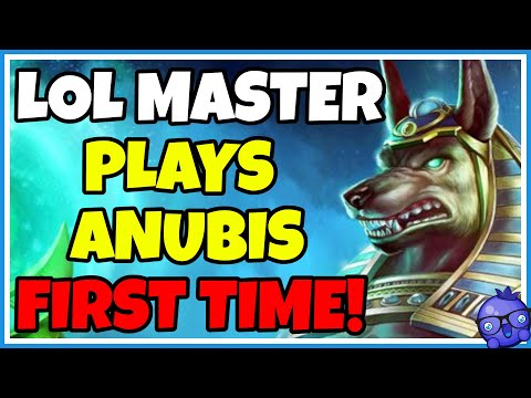 LoL Main plays Anubis for the FIRST TIME! Smite - Arena & Conquest Gameplay