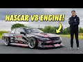 Driving my NASCAR V8 Silvia for the FIRST TIME!