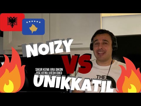 Italian Reaction to Noizy Vs Unikkatil / Noizy - Bojm pak muhabet Vs Unikkatil - Ni Milion Rrugë 🤯🤯