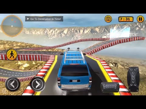 Offroad Jeep Prado Driving Car Stunt | Android Gameplay | Friction Games-