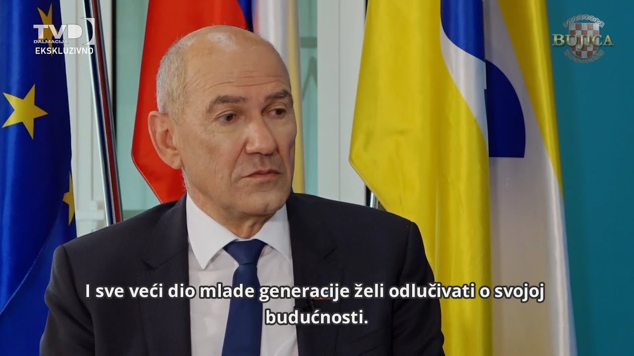 BUJICA 1.6.2026. PREMIJER JANEZ JANŠA: Hvala Thompsonu na potpori, volio bih da nastupi u Ljubljani!
