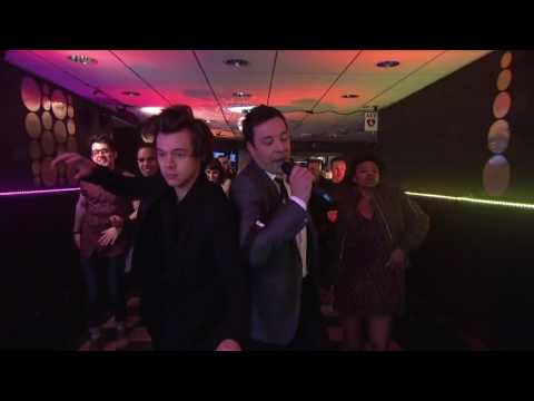 Harry Styles' Part of Jimmy Fallon's SNL Cover of "Lets Dance"