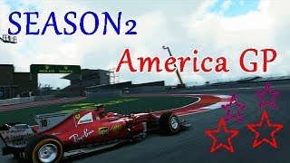 PS4 F1 2017実況 シーズン2 第17戦 アメリカGP予選！