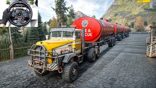 Ultimate Trailer Haul Challenge With Plad 440 Buddy | SnowRunner | Season 16 | Logitech G29 Gameplay