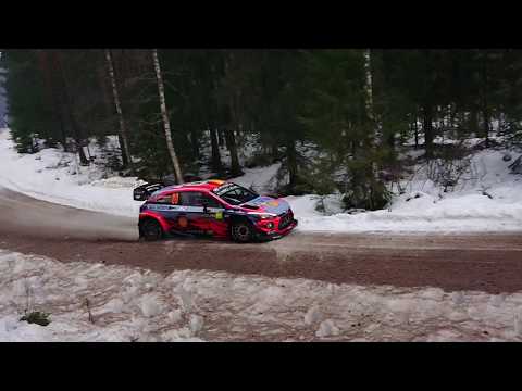 Rally Sweden WRC 2019-02-16 SS14 (Vargåsen 2) at Älgtjärn - Mikkelsen