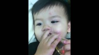 Sweetest moment for mami