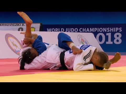 DARIA BILODID (UKR) - SANKAKU JIME (judo highlights)