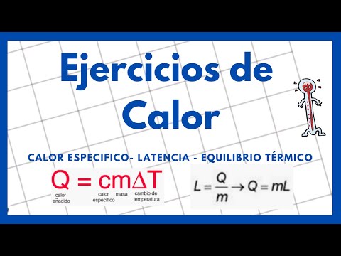 Ejercicios de Calor Especifico - Calorimetria - Calor especifico - Latencia