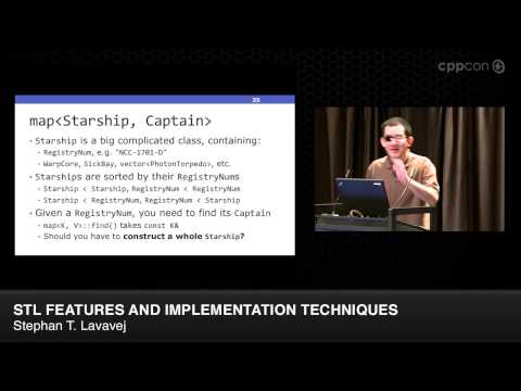 CppCon 2014: Stephan Lavavej "STL Features And Implementation Techniques"