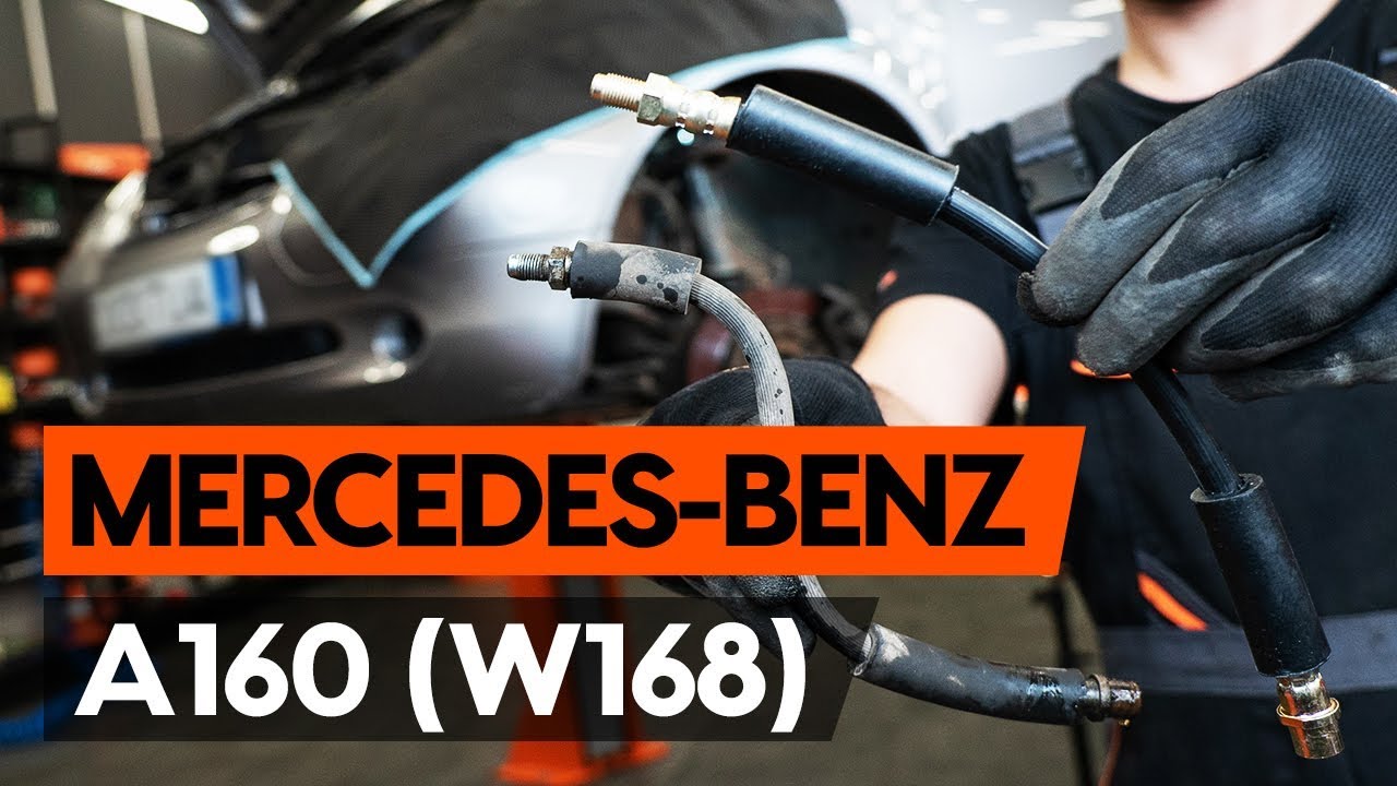 Comment changer : flexible de frein avant sur Mercedes W168 - Guide de remplacement