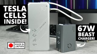 PHYSCE 10K Power Bank & 67W Charger REVIEW: Japanese Innovation and Quality!
