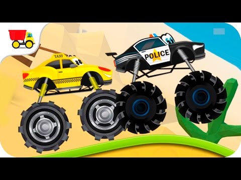 Monster Trucks Game for Kids 2 - Blaze machines - Kids Car Games - YouTube
