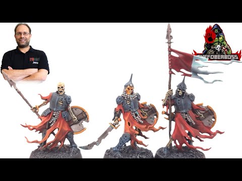 Painting Tutorial: Ulfenwatch Skeletons for Warhammer Quest The Cursed City