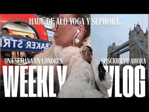 LONDRES CON KAPLAN, HAUL ALO YOGA Y SEPHORA.