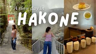 One Day in Hakone 🇯🇵 | Owakudani, Hakone Shrine & Japanese Tea Experience 🍵 | JAPAN TRAVEL VLOG