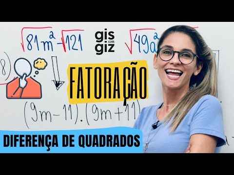 FATORAÇÃO de EXPRESSÕES ALGÉBRICAS POLINÔMIOS FATOR COMUM em EVIDÊNCIA Aula 1 Prof Gis