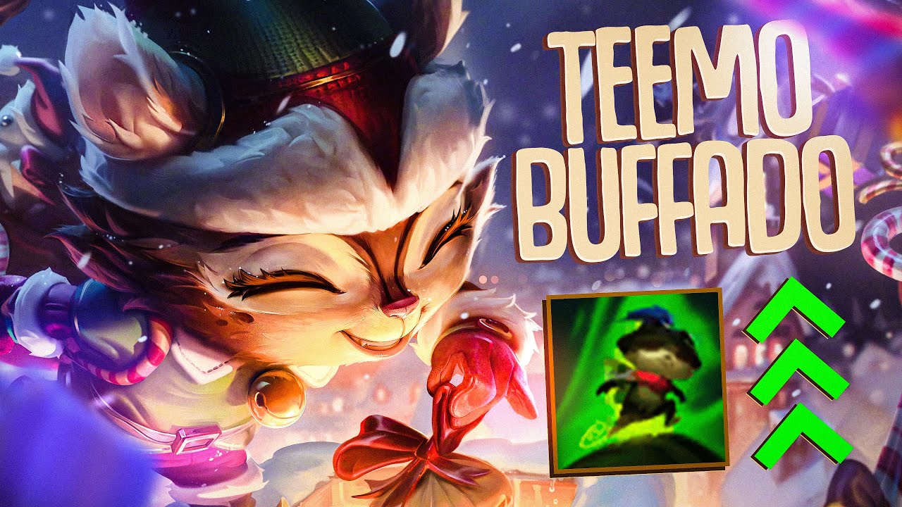O TEEMO FOI BUFFADO E ELE FICOU PODEROSO 🥰