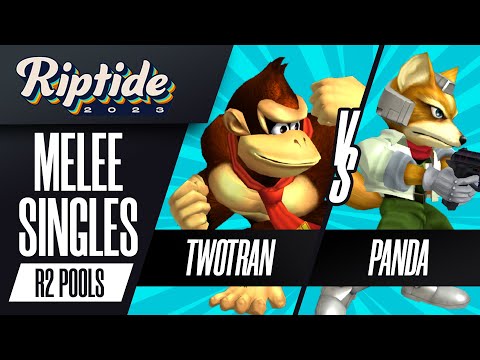 Twotran (Donkey Kong) vs Panda (Fox) - Melee Singles Round 2 Pools - Riptide 2023