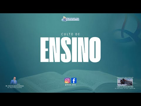 CULTO DE ENSINO - 21.10.2025