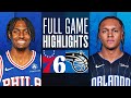 76ERS at MAGIC | FULL GAME HIGHLIGHTS | December 27, 2023