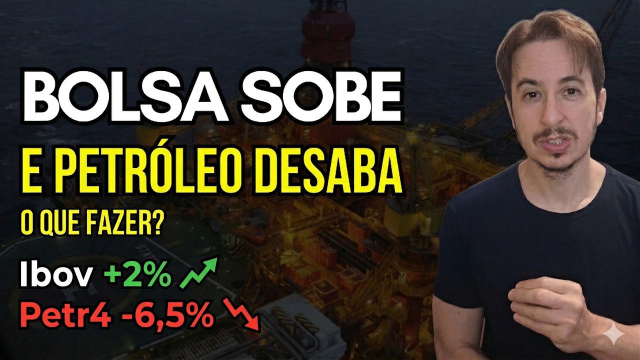 Bolsa Sobe e Petrobras (petr4) Cai com petróleo e agora o que fazer? CUIDADO !