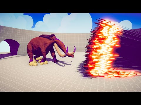 MAMMOTH vs EVERY GOD - Totally Accurate Battle Simulator | TABS