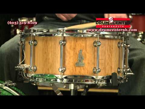 Brady Sheoak Block Snare Drum - 14x6.5 - Natural Satin