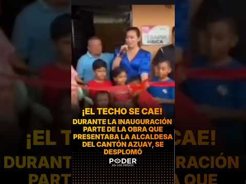 EL TECHO SE CAE!