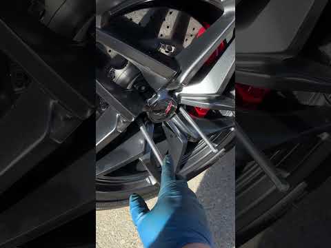 Remove Corvette Wheels The EASY way!