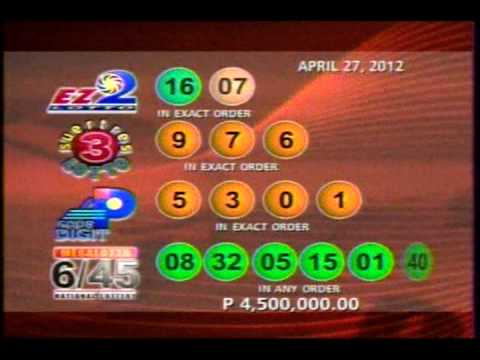 lotto results - Team's idea