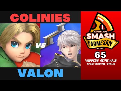 colinies vs Valon - Smash Ultimate Singles Winners Semifinals Smash Parmesan 65 - Young Link vs Robi