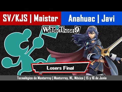 WeTecThose 9 - Losers Final (Singles): SV/KJS | Maister Vs Anahuac | Javi