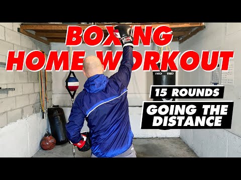 Goin' the Distance | 15 Round Heavy Bag Boxing Workout