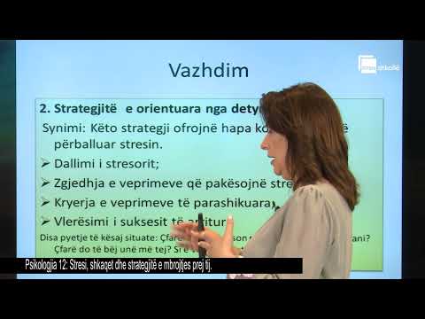 Stresi shkaqet dhe strategjitë e mbrojtjes prej ti| Psikologjia 12