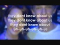 They Don't Know About Us (Victoria Duffield ft ...