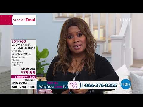 LG Stylo 4 6.2" HD 16GB Tracfone with 1500 Min/Text/Data