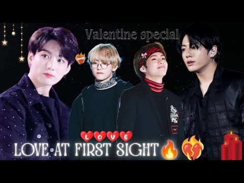 Love at first sight 🔥😈 ((taekook oneshot💔🌚🤬))