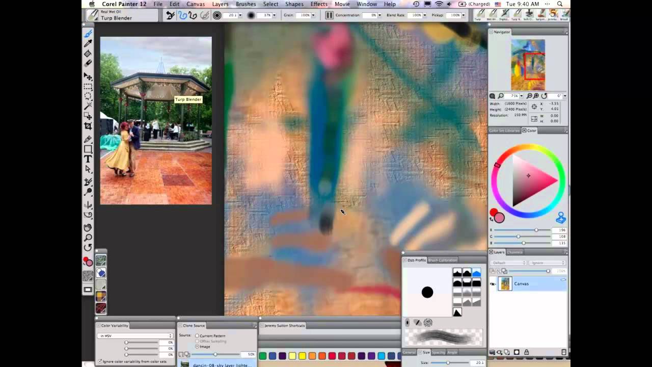 'Painterly' painting from photos with PaintboxTV Founder Jeremy Sutton