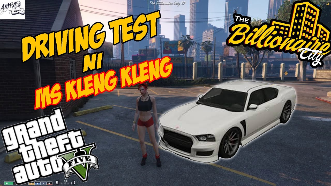 DRIVING TEST SA THE BILLIONAIRE CITY!! | GTA 5 ROLEPLAY