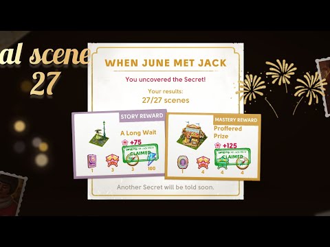 June's Journey Secrets 6r Scene 27 French Fair Word Mode 4k FINAL SCENE