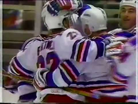 New York Rangers VS New Jersey Devils Game 1 1992 Playoffs