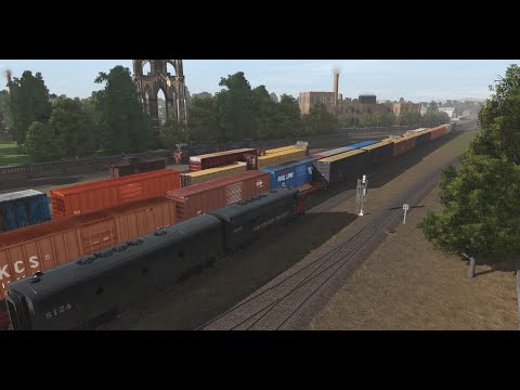 Operations on the SSW Coxton Sub! Running the NB Manifest to Biliary! Trainz 2019