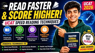 Read Faster & Score Higher | UCAT Speed Reading Techniques